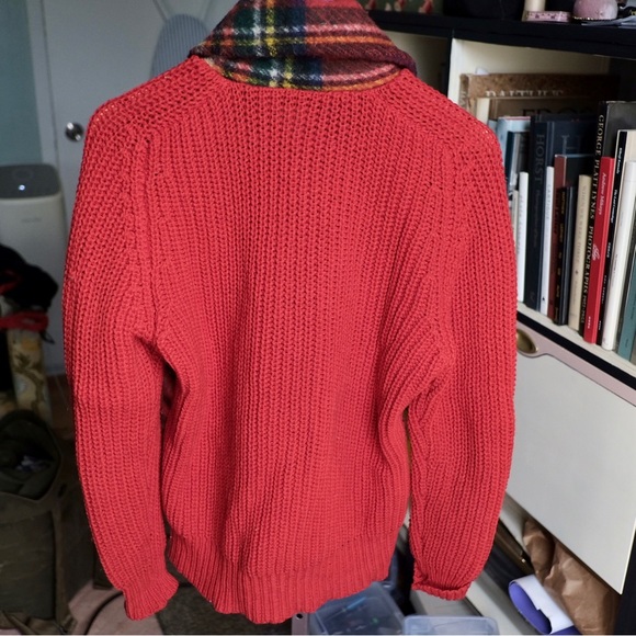 70s wool blanket sweater - Picture 4 of 4